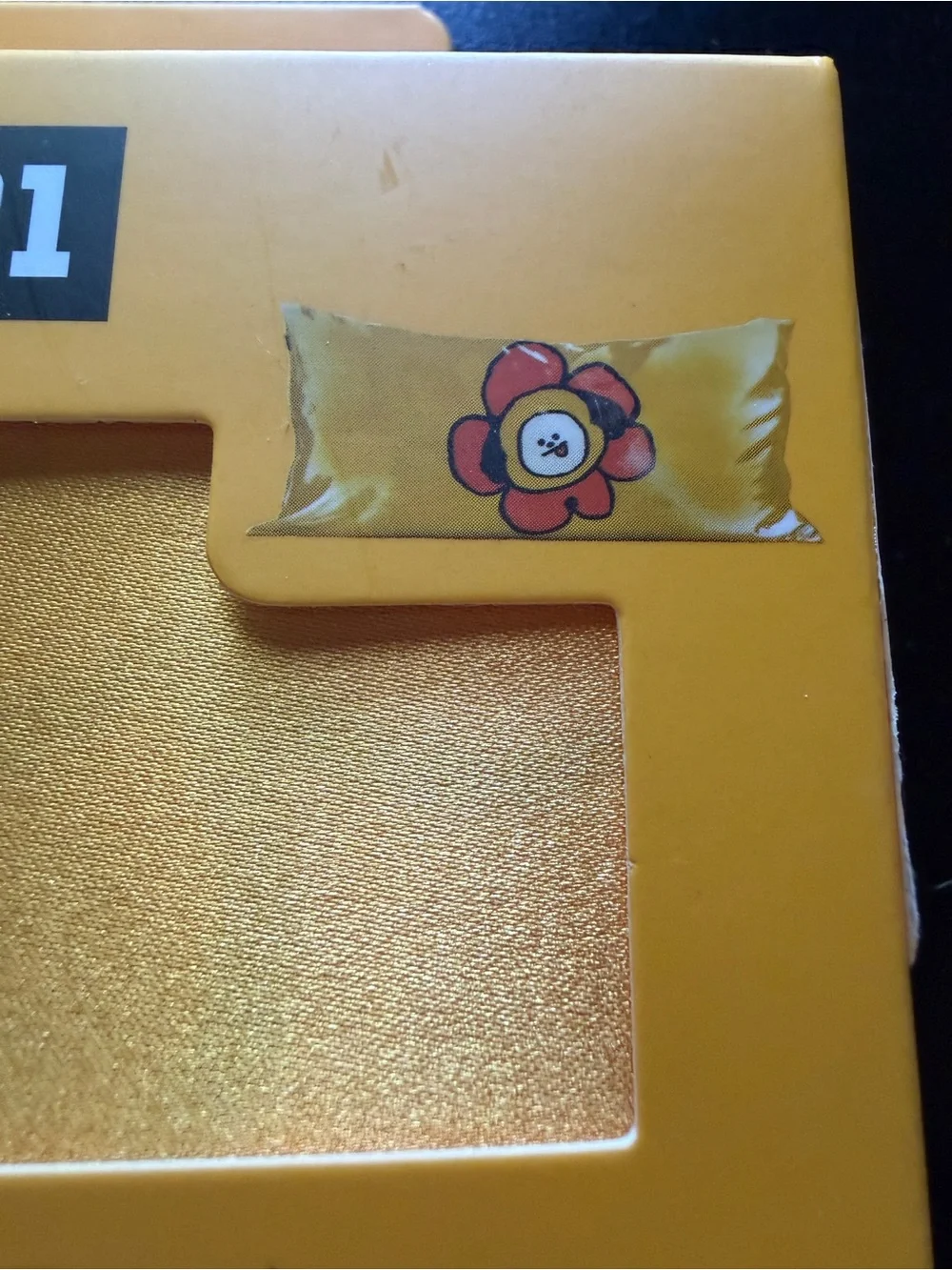 New kitsch Satin Pilloowcase King BT21 Chimmy Line Friends